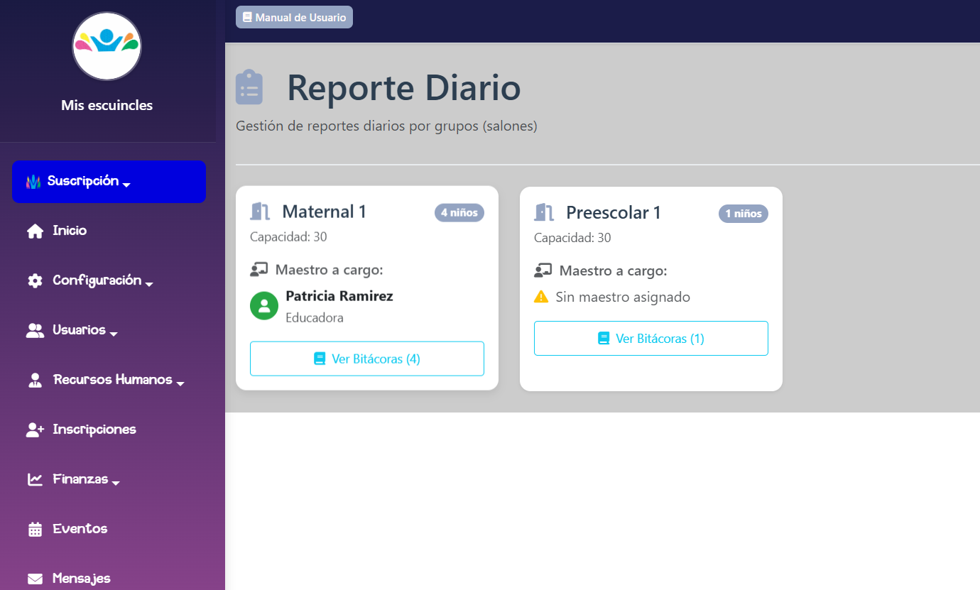 Control de asistencias
